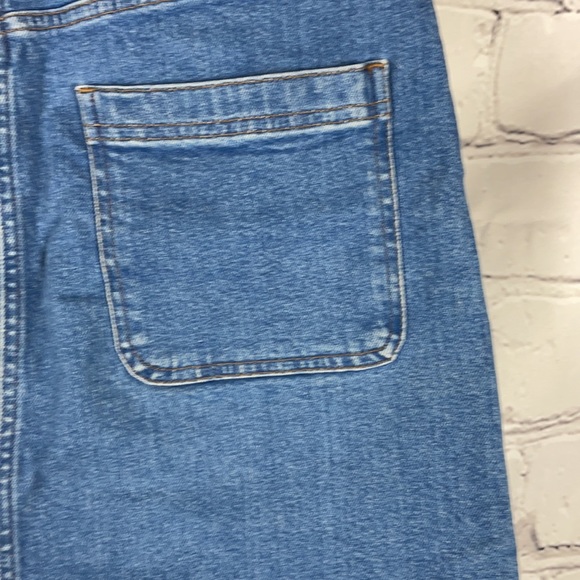 NWOT Madewell Jean Snap Down Skirt Sz 27 /Sz 4 - Picture 5 of 8